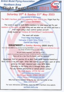 BMFA Northern Area 2023 ‘Flight Fest’ Fly-In & Outdoor SWAPMEET @ Pontefract Race Course | England | United Kingdom